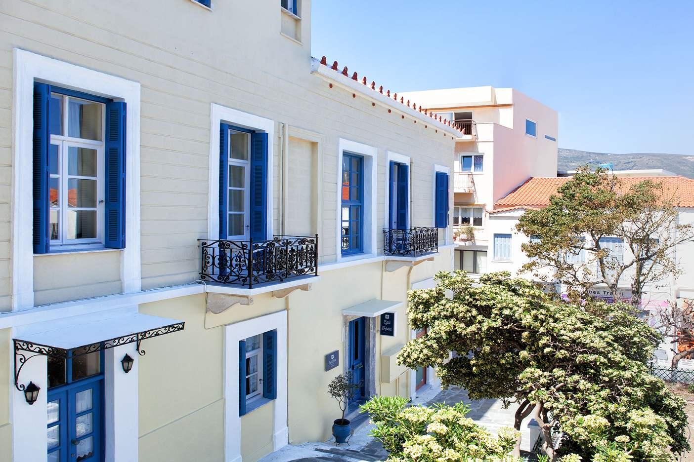Egli Hotel Ándros Exteriör bild
